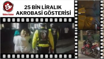 Gençlerin motosiklet eğlencesi karakolda bitti