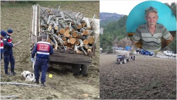 Mudurnu'da traktör kazası can aldı