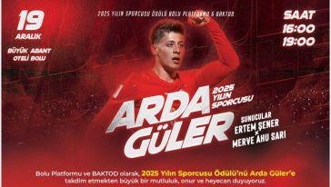 Arda Güler'e ödül verilecek 