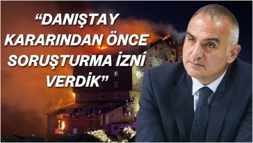 Bakan Ersoy'dan Kartalkaya açıklaması