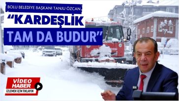 Başkan Özcan teşekkür etti