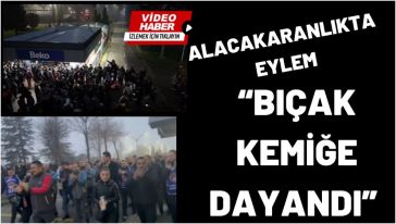 Beko'da 500 işçi eylem yaptı
