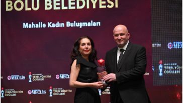 Bolu Belediyesi 2025 yılını ödülle kapattı