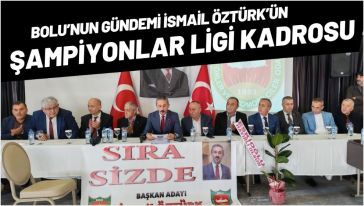 Bolu bu toplantıyı konuşuyor