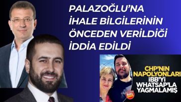 İBB yolsuzluk soruşturmasında yine Palazoğlu!
