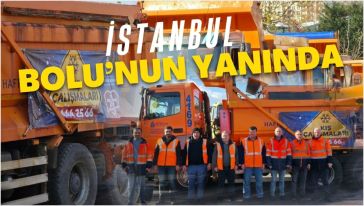 İstanbul Büyükşehir, Bolu Belediyesi'ne desteğe geldi