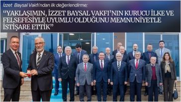 İzzet Baysal Vakfı’ndan Rektör Yiğit’e ziyaret 