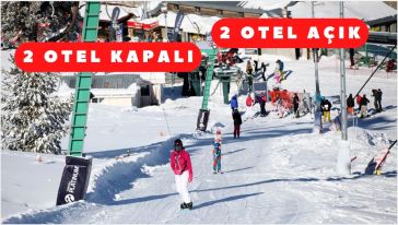 Kartalkaya'da kayak sezonu açıldI