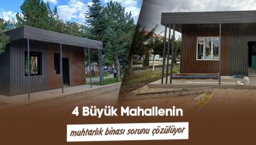 Modern Muhtarlık binalarının sayısı artıyor