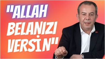 Tanju Özcan'dan o mesaja tepki