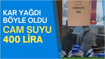 Kar fırsatçılarına cezası kesildi