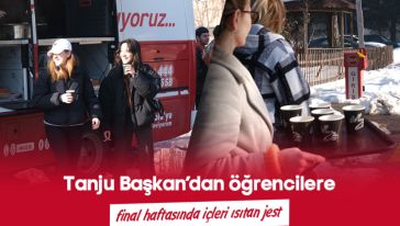 Sınav çorbaları Tanju Başkan'dan