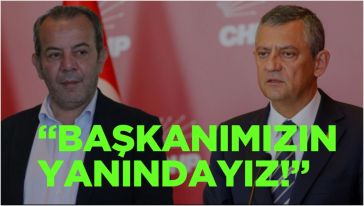 CHP Genel Başkanı Özel'den, Özcan'a destek