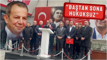 CHP'li Karagöz ve Partililer gözaltına tepki gösterdi