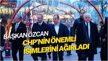 İftar Çadırında Bolulularla birlikte oruç açtılar