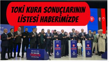 TOKİ Konutları hak sahiplerini buldu