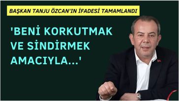 Başkan Özcan bugün Savcılığa çıkarılacak