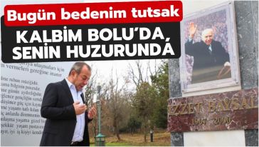 Özcan yayınladığı mesajla İzzet Baba'yı andı