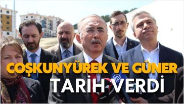 AK Parti heyeti Salıbeyler TOKİ'de