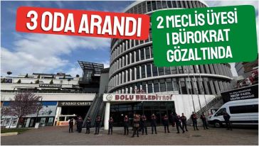 Bolu Belediyesi'ne Jandarma'dan operasyon