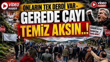 Geredeliler kirliliğe isyan etti
