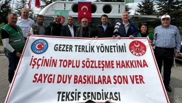Gezer'de sular durulmuyor