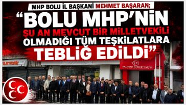 MHP Bolu Teşkilatları istişare etti