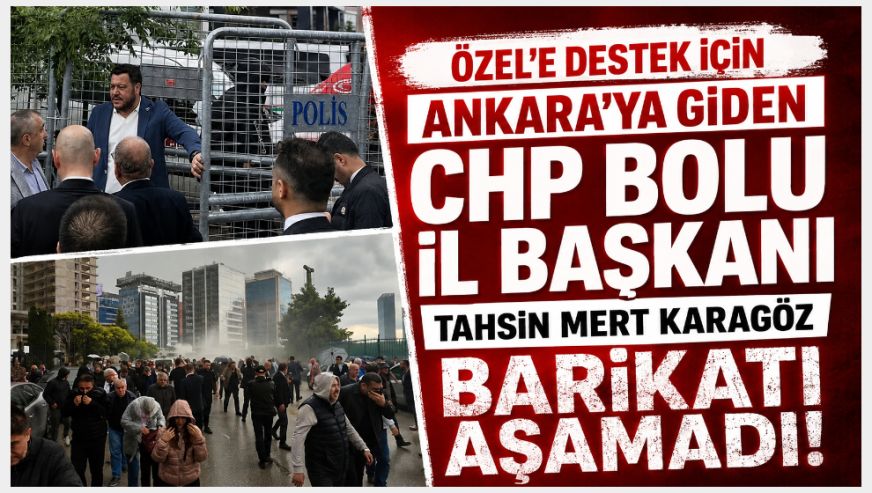 CHP'li İl Başkanlarına polis müdahalesi