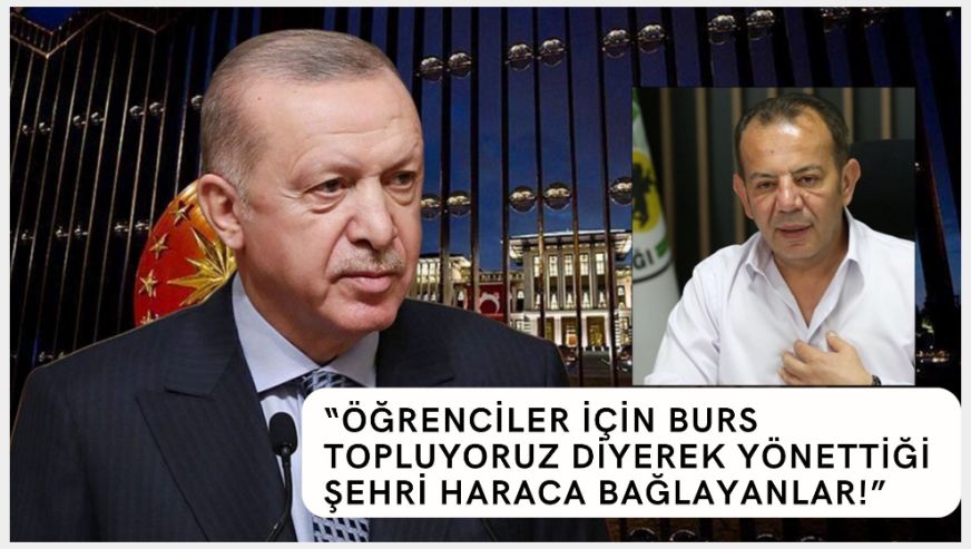 Erdoğan'dan Tanju Özcan'a gönderme