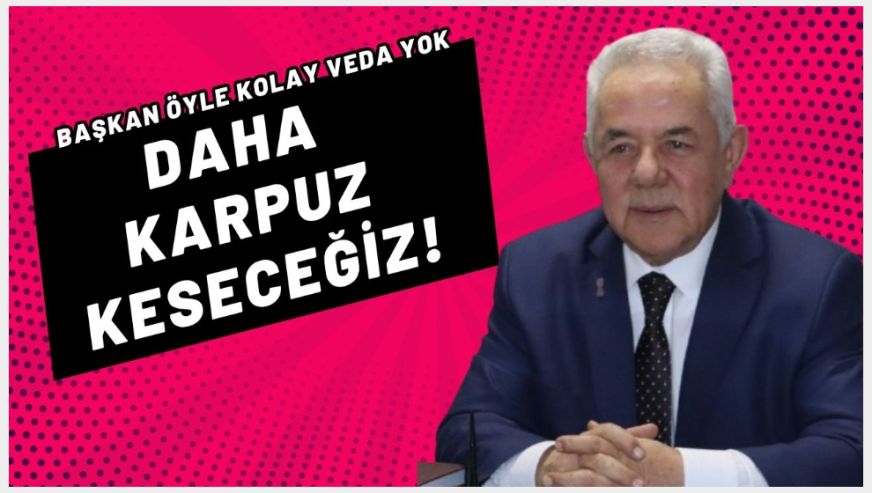 Gayret veda mesajı yayınladı