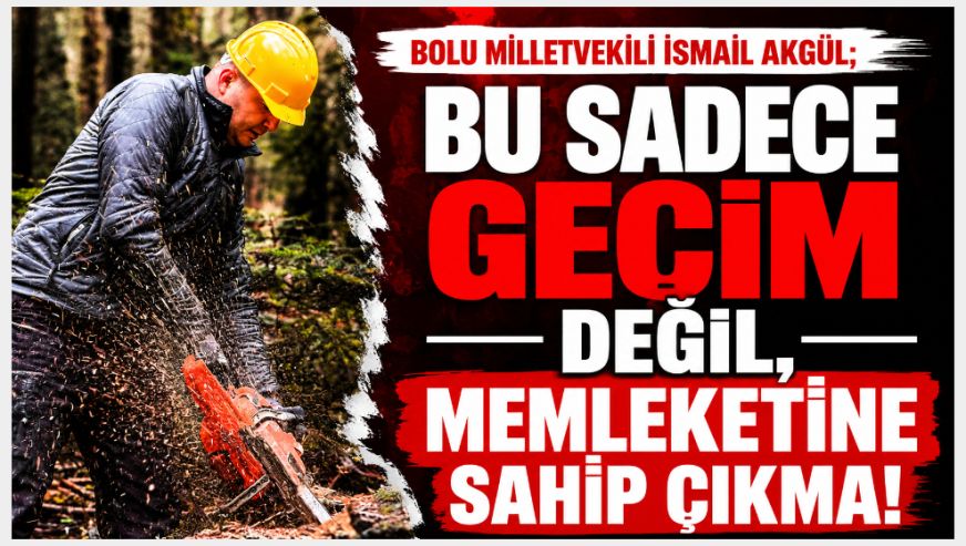 Orman işçilerinin zorlu mesaisine katıldı