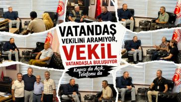 Milletvekili Akgül vatandaşla buluştu