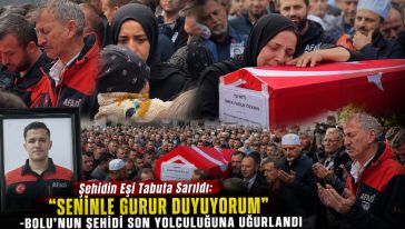 Şehidimize yürek yakan veda