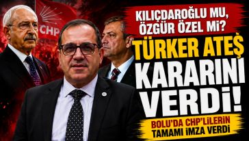 Türker Ateş tarafını belli etti