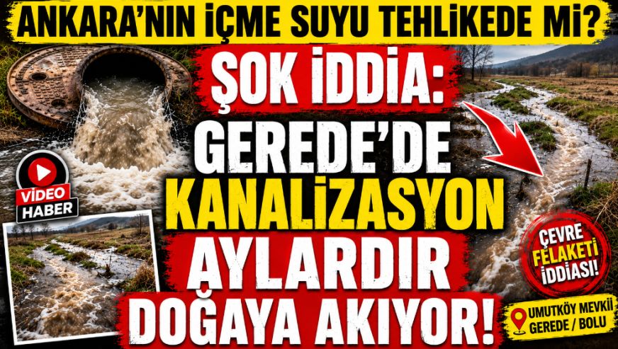 Gerede'de çevre alarmı!